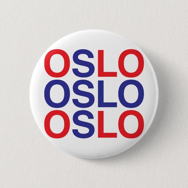OSLO 6 CM ROUND BADGE (Front)