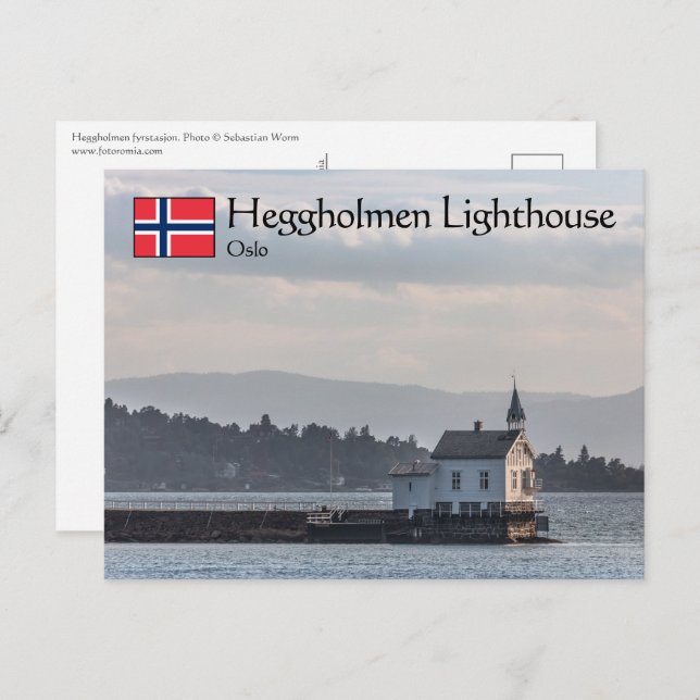 Oslo Lighthouse Postcard (Front/Back)