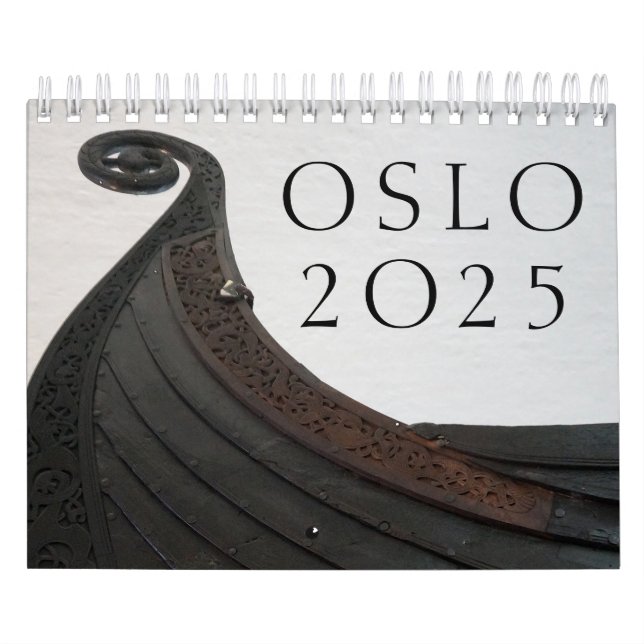 Oslo, Norway Calendar 2025 (Cover)