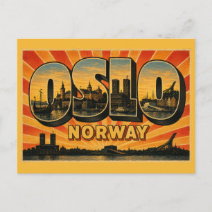 Oslo Norway City Hall Postcard