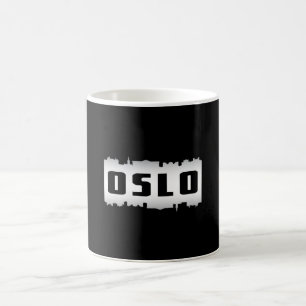 Oslo Norway City Skyline Cityscape Funny Gift Coffee Mug