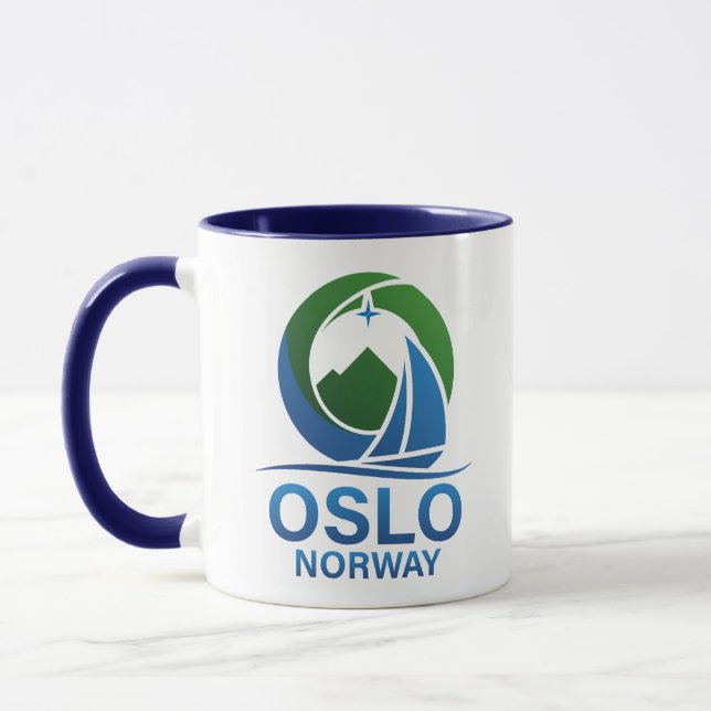 Oslo Norway Europe Mug (Left)