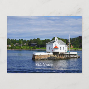 Oslo, Norway fjord Postcard