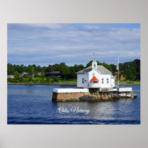 Oslo, Norway fjord Poster