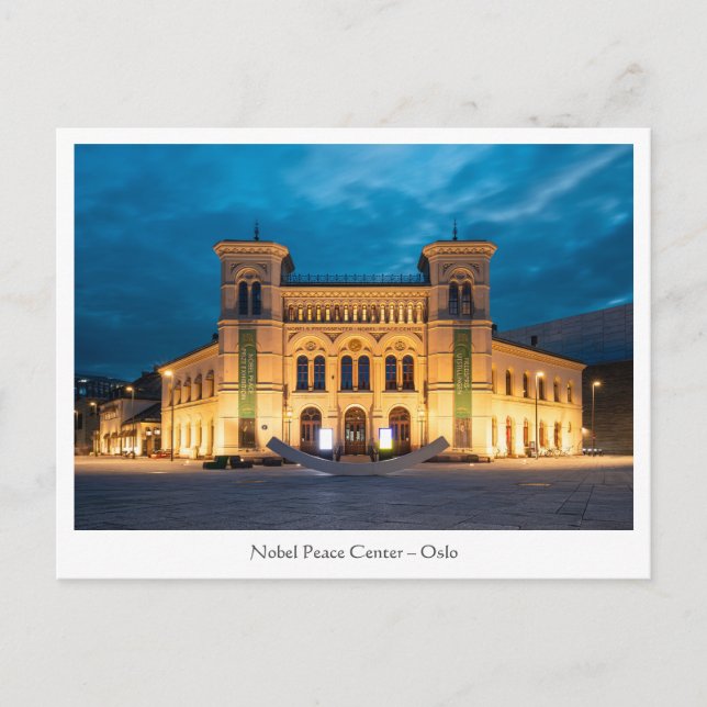 Oslo Norway Postcard (Front)