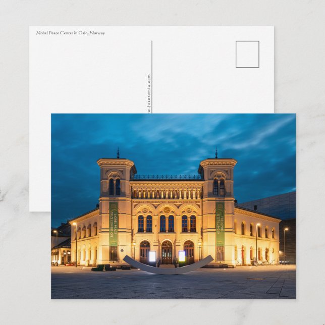 Oslo Norway Postcard (Front/Back)