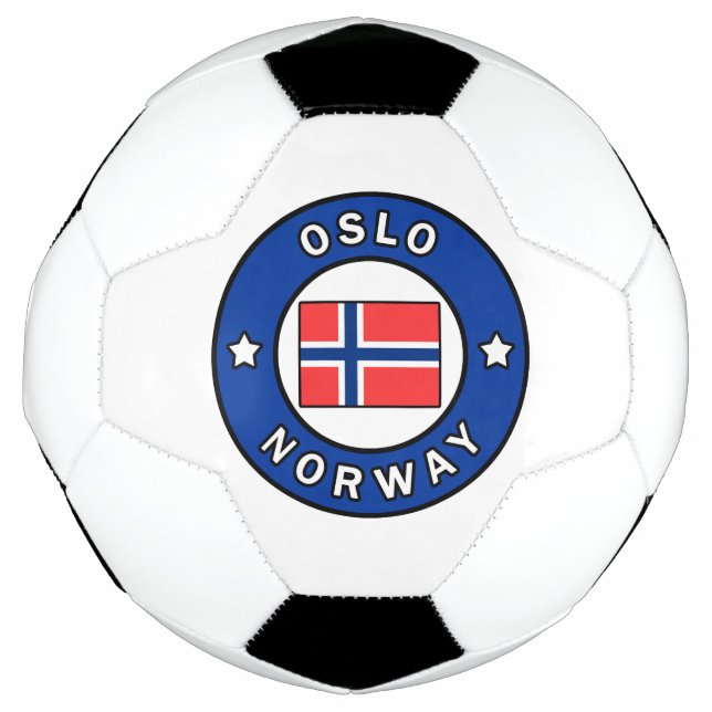 Oslo Norway Soccer Ball (Front)