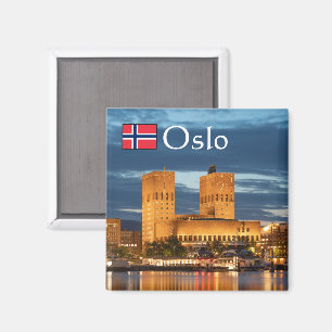 Oslo Norway Souvenir Magnet