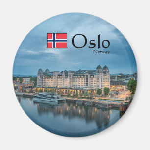 Oslo Norway Souvenir Magnet