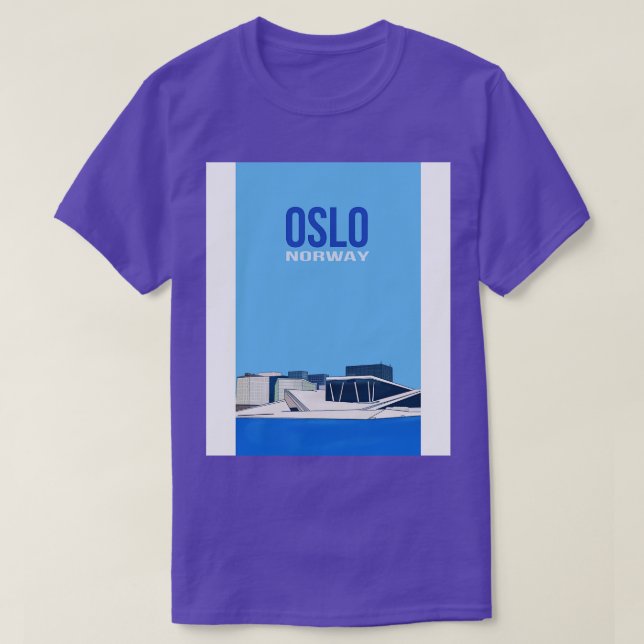 Oslo Norway T-Shirt (Design Front)