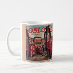 Oslo Norway vintage souvenirs and gifts Coffee Mug