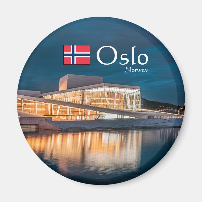 Oslo Opera House Magnet (Front)