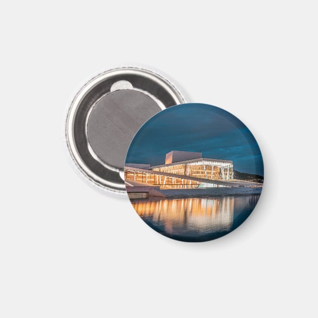 Oslo Opera House Magnet (Front/Back)