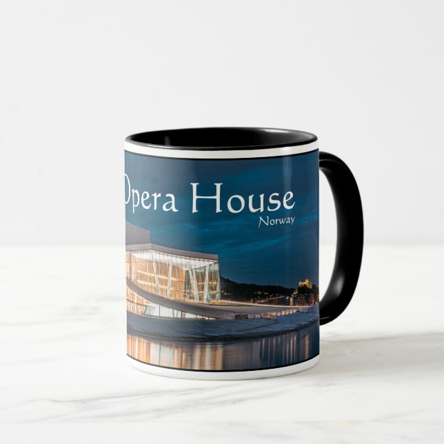 Oslo Opera House Mug (Front Right)