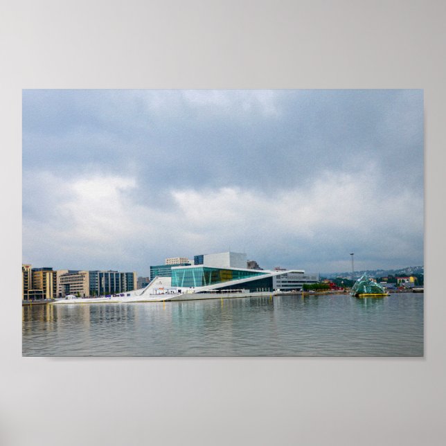Oslo Opera House, Norway Poster (Front)