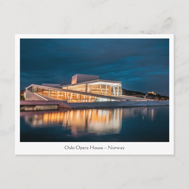 Oslo Opera House Postcard (Front)