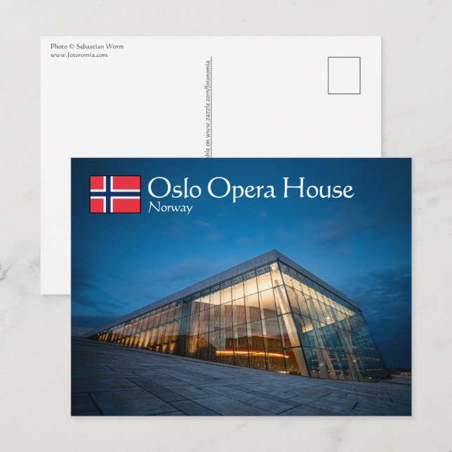 Oslo Opera House Postcard (Front/Back)