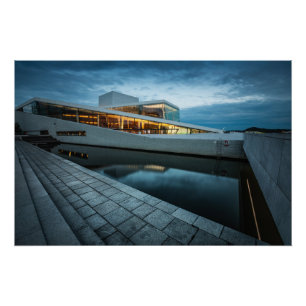 Oslo Opera House Poster