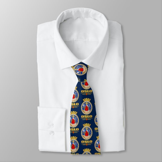 Oslo Pride Tie (Tied)