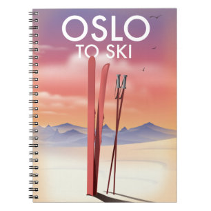 Oslo To Ski Notebook