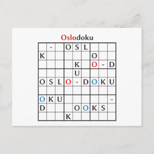 oslodoku postcard