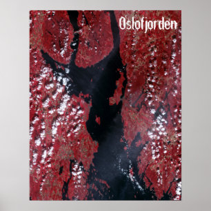 Oslofjorden, Norway Poster