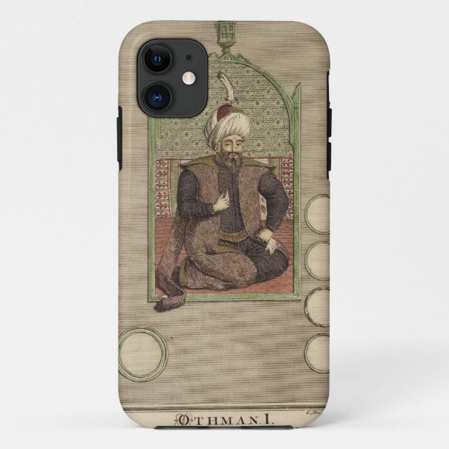 Osman I (1259-1326) founder of the Ottoman Empire Case-Mate iPhone Case (Back)