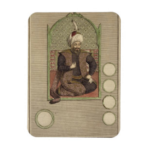 Osman I (1259-1326) founder of the Ottoman Empire Magnet