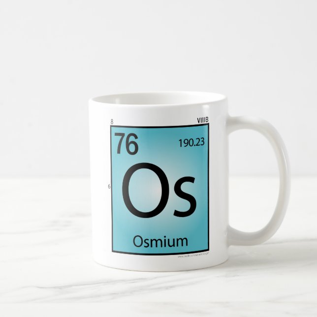 Osmium (Os) Element Mug (Right)