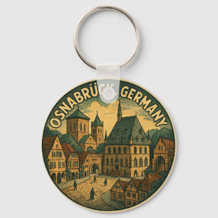 Osnabrück Germany City Hall Key Ring