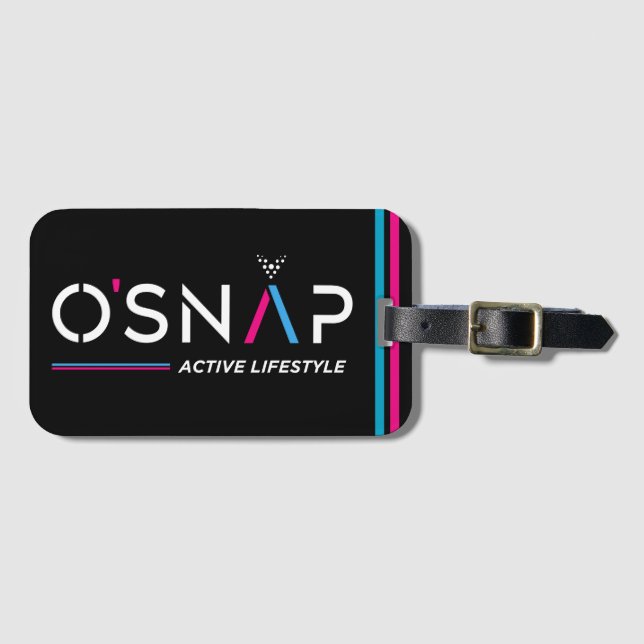 O'Snap Luggage Tag (Front Horizontal)