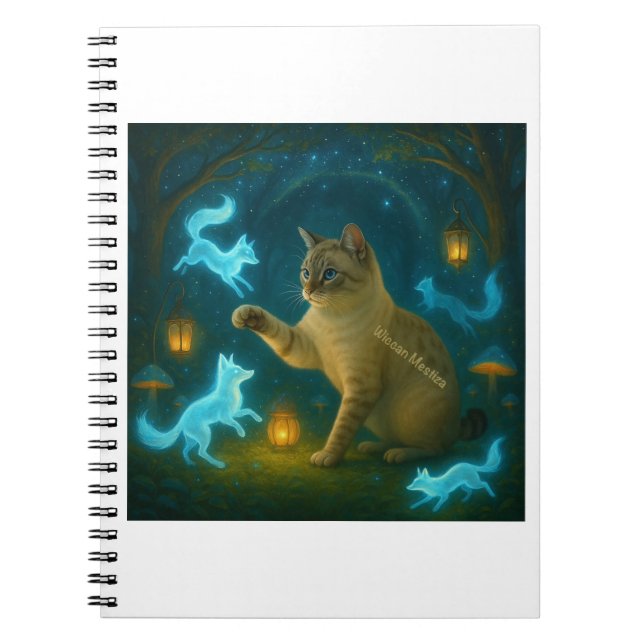 Oso and Spirit Foxes Notebook (Front)