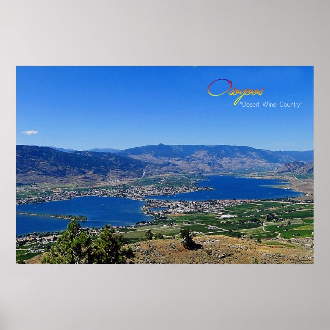 Osoyoos, Desert Wine Country Poster (Front)