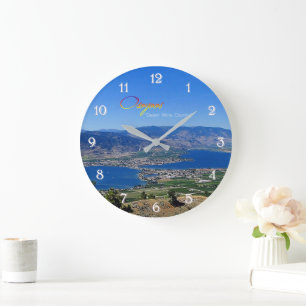 Osoyoos, Dessert Wine Country Large Clock
