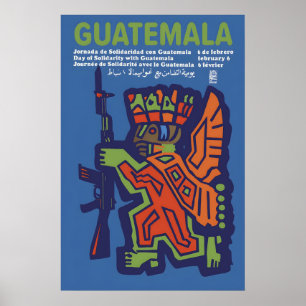 OSPAAAL Poster Day of Solidarity with Guatemala