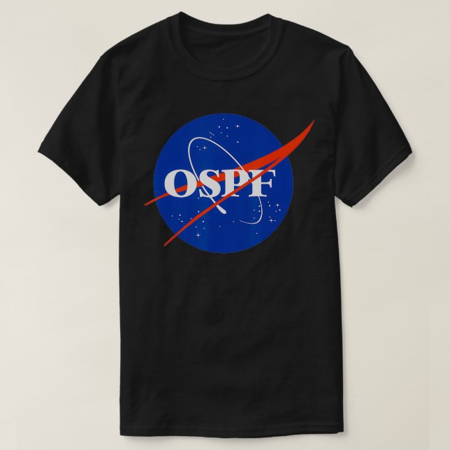 OSPF routing protocol  T-Shirt (Design Front)