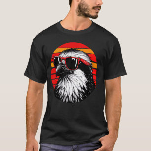 Osprey Bird Sunglasses Sunset Retro Style Vintage  T-Shirt
