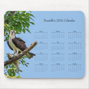 Osprey: Customize full year 2026 calendar Mouse Pad