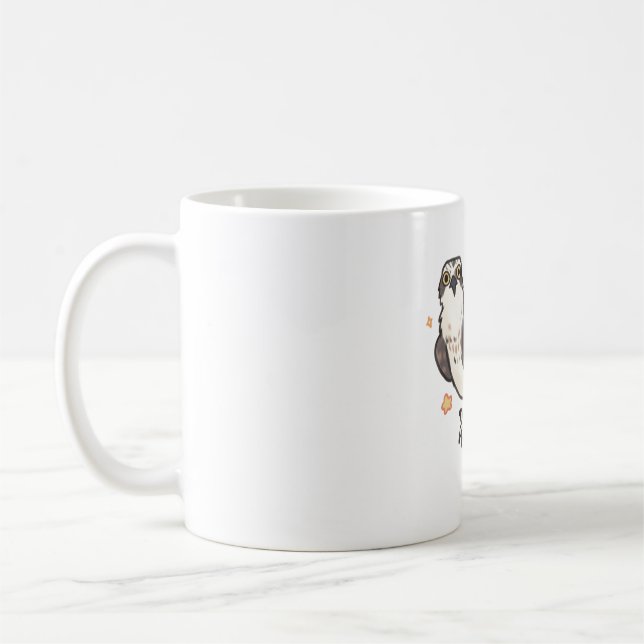 Osprey drawing coffee mug (Left)