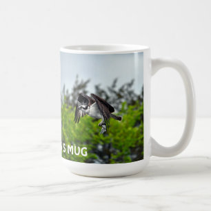 Osprey & Fish Wildlife Photo Fisherman's Mug