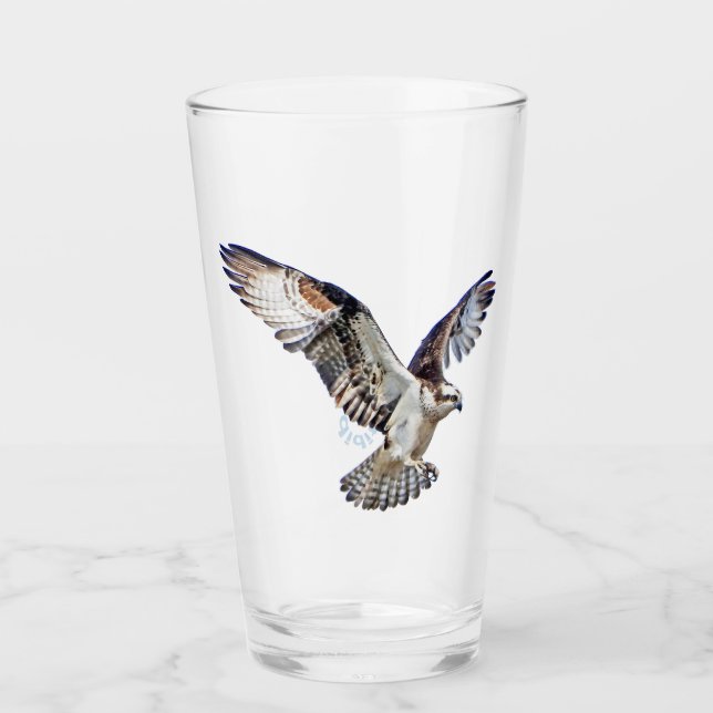 Osprey Glass Tumbler (Front)
