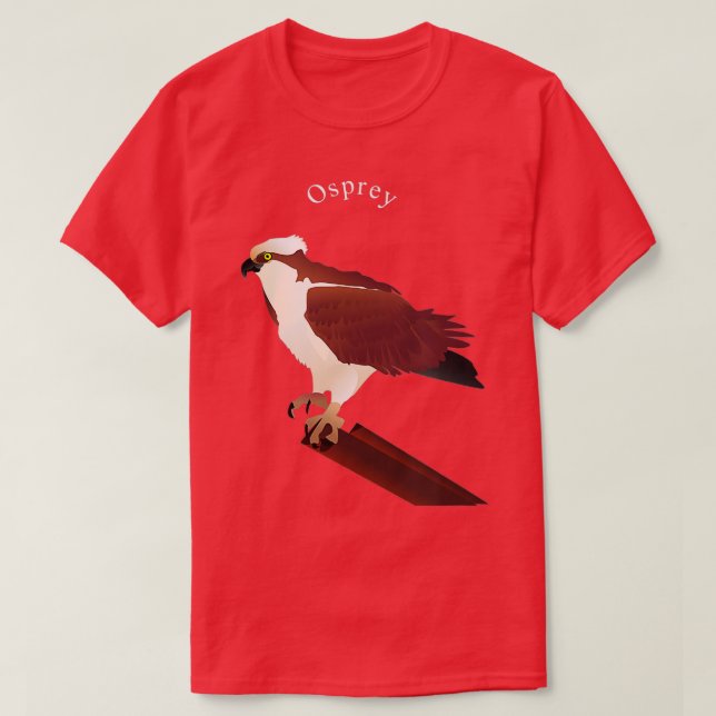 Osprey Hawk Bird Lover  T-Shirt (Design Front)