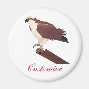 Osprey Hawk Raptor Thunder_Cove Magnet