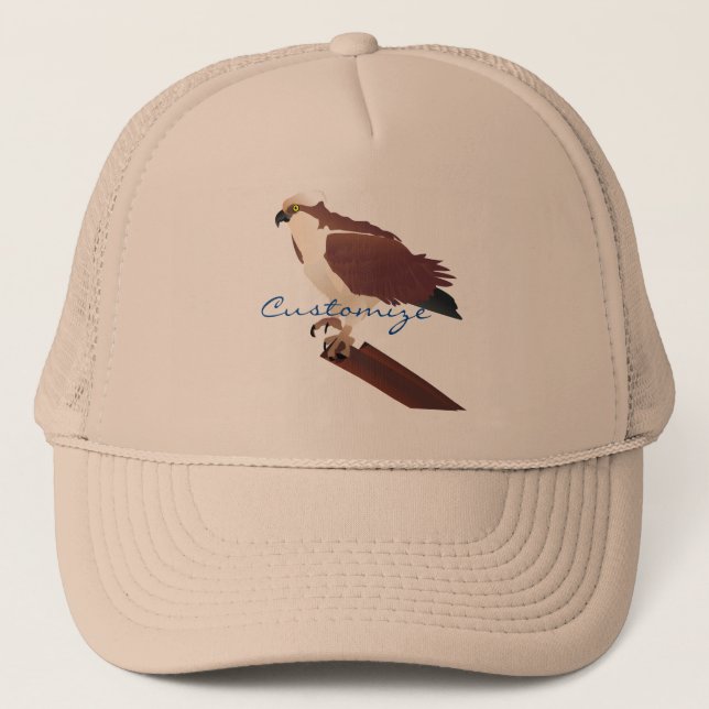 Osprey Hawk Raptor Thunder_Cove Trucker Hat (Front)