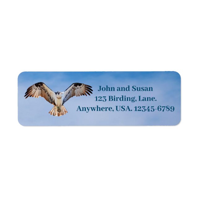 Osprey Return Address Return Address Label (Front)
