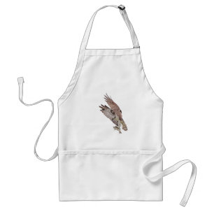 Osprey with a fish standard apron