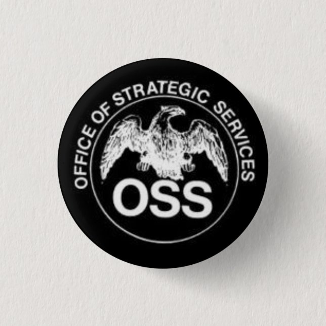 OSS lapel button (Front)
