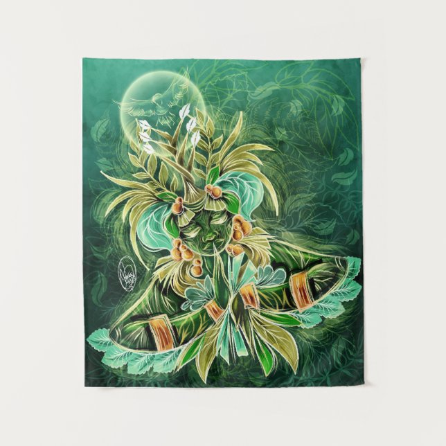 Ossaim by Oradan N.C Porciunae Tapestry (Front)