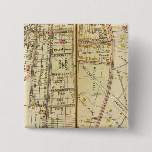 Ossining, New York 15 Cm Square Badge