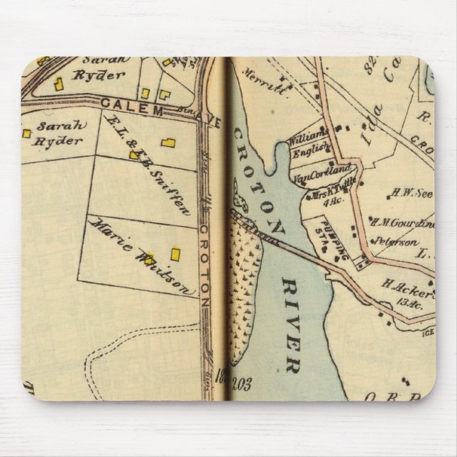 Ossining, New York 2 Mouse Pad (Front)